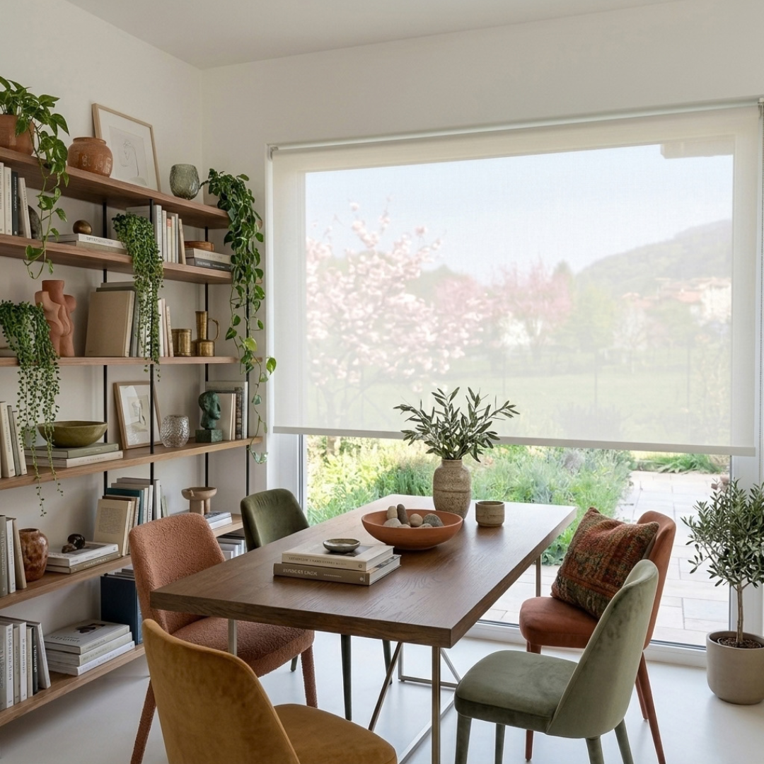 Home Tenda a rullo con tessuto screen